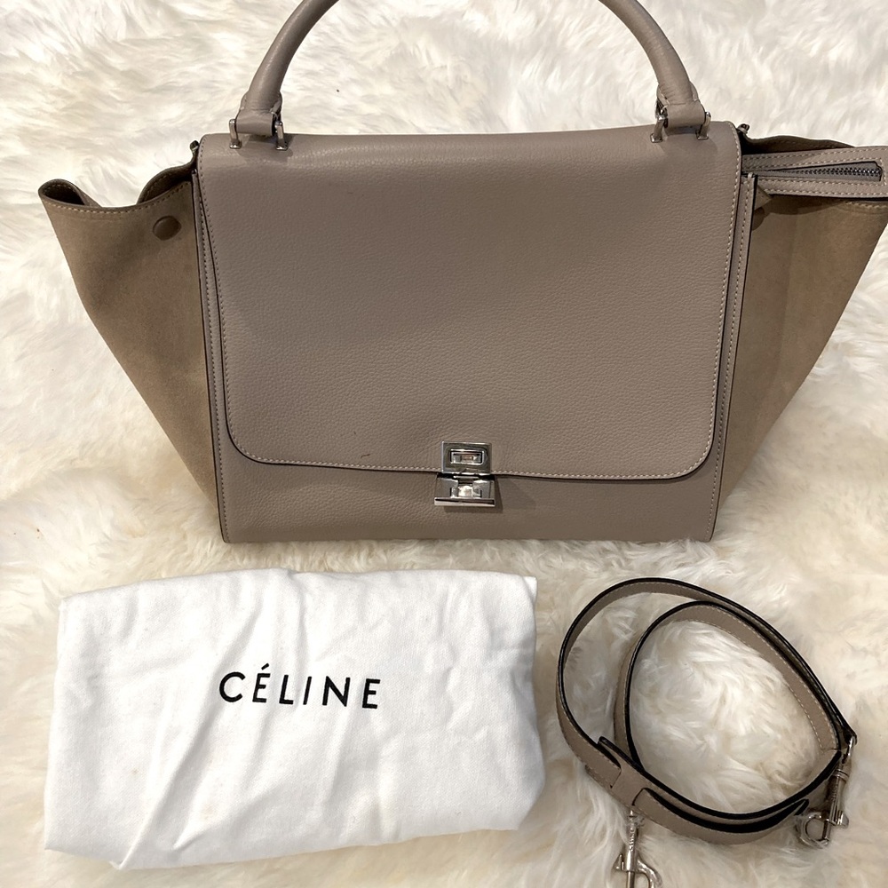 Authentic Celine Trapeze Bag medium